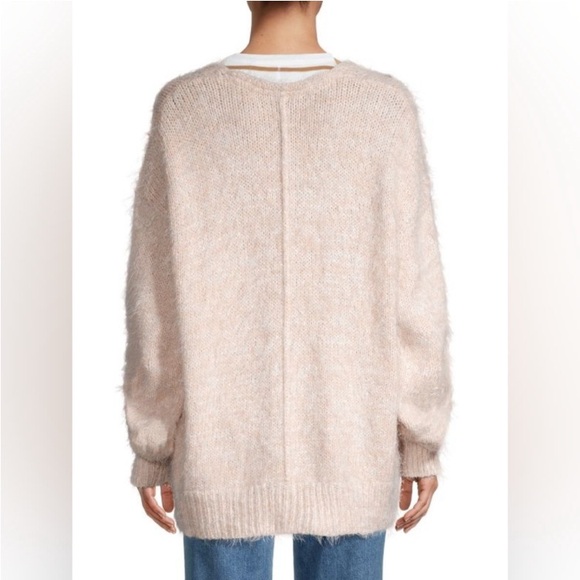 NWOT Free People Nevermind Cardigan in Crème Brulee - Picture 4 of 13